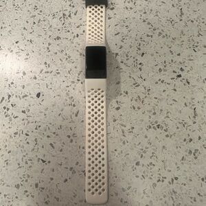 Fitbit with White Band